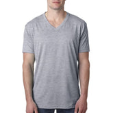 CLASSIC V-NECK T-SHIRT 60/40 COTTON POLY BLEND NEXT LEVEL